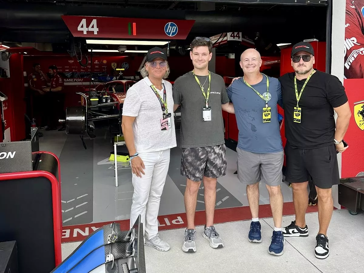 Photo from Alan Aaron's winning experience